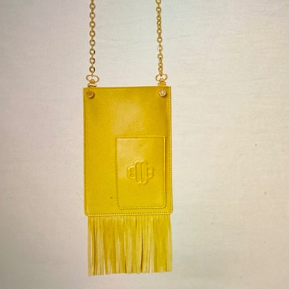 Maje Leather Trim Phone Bag
